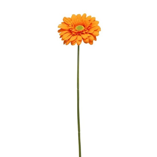 Artificial Gerbera Orange 72cm Artificial Flowers